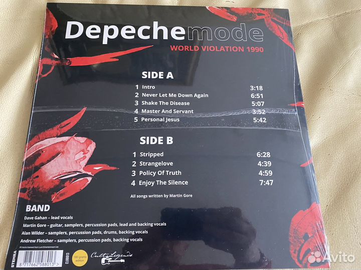 Depeche Mode -World Violation - 1990 винил Sealed