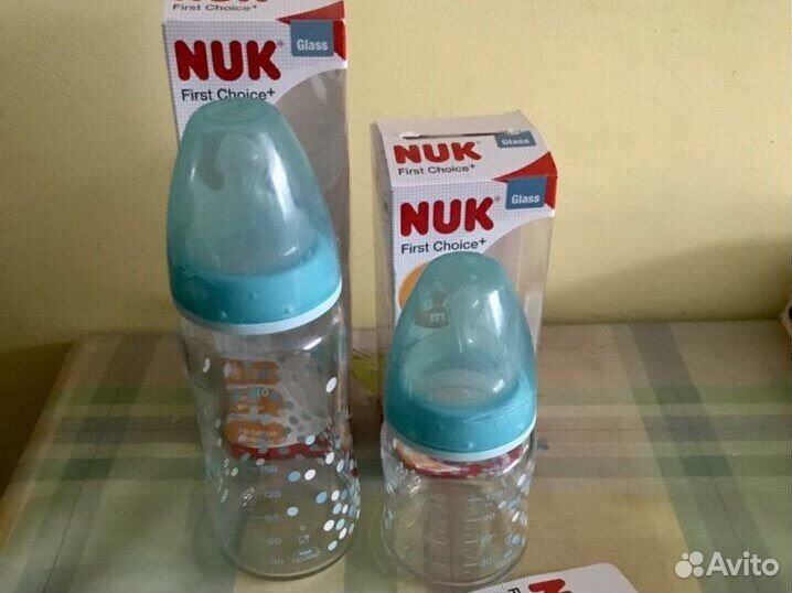 Nuk бутылки и соски