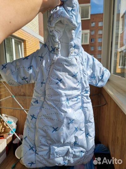 Конверт (комбинезон) для мальчика весна осень