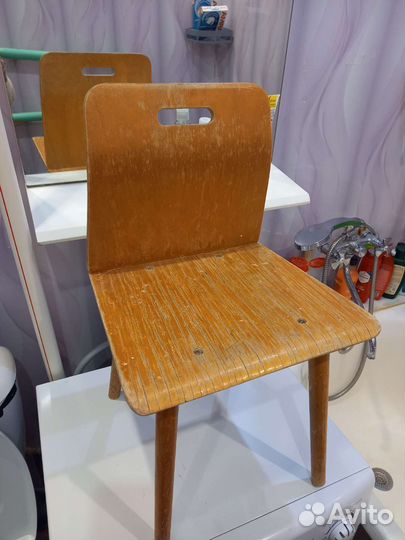Детский стульчик деревянный