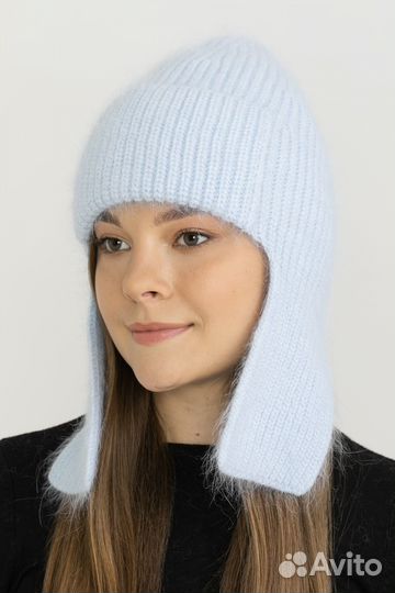 Шапка ушанка женская