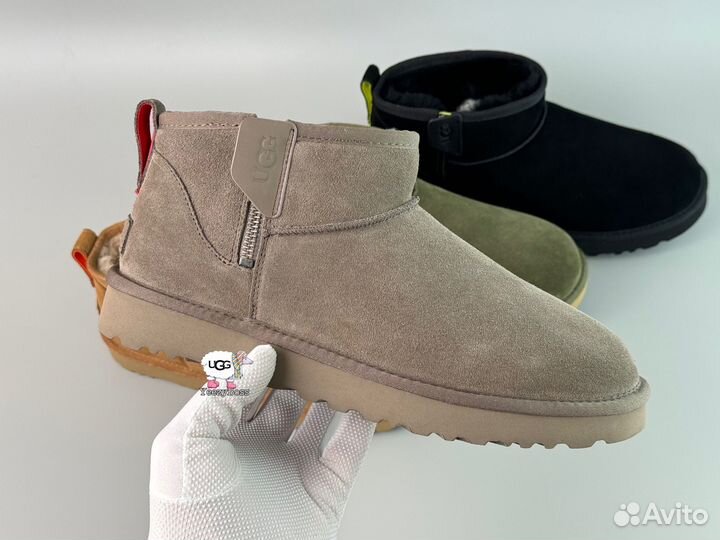 Угги мужские Ugg Mens Classic Ultra Mini Zip