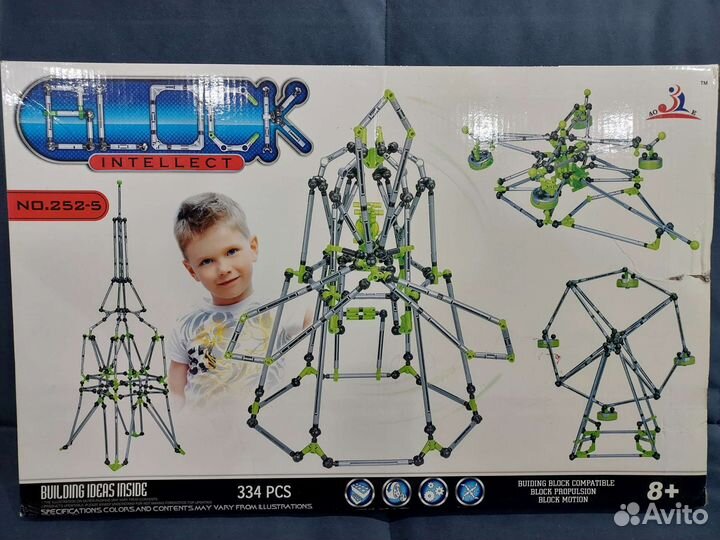 Детский конструктор Intellect Block