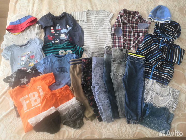 Пакет вещей на мальчика 86-92
