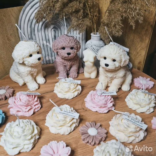 Свеча Собачка