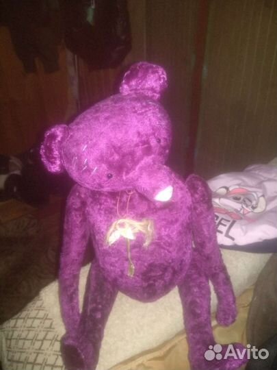 Мишка Тедди коллекционный ручной работы