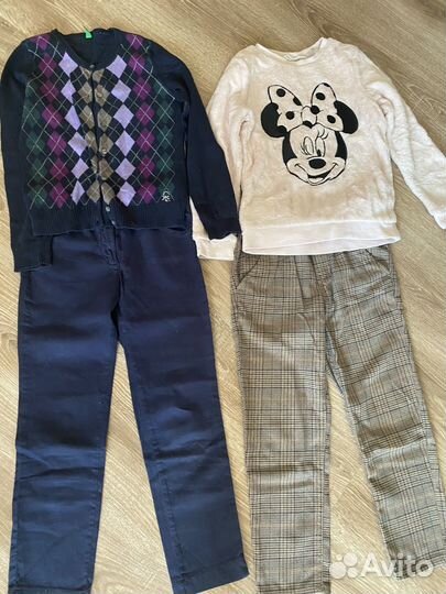 Огромный пакет вещей на девочку 122- 128