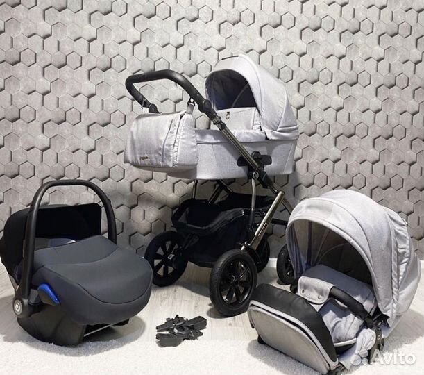 Коляска 3 в 1 Coletto Aston (как Новая)