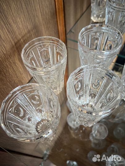 Хрустальные фужеры бокалы СССР