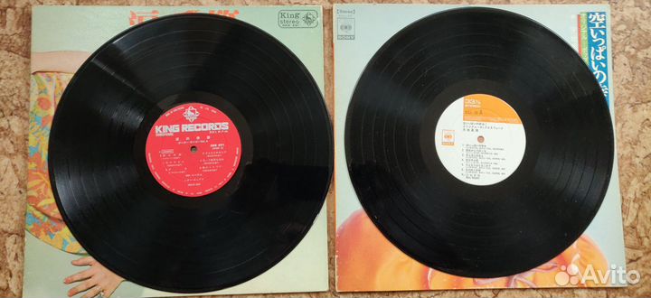 Виниловые пластинки. Японская эстрада