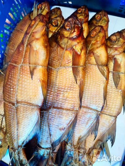 Лещ, сом домашнего горячего копчения