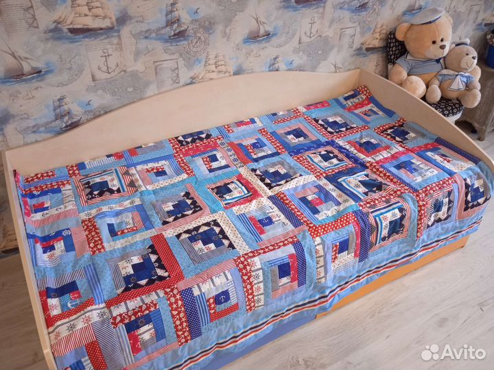 Лоскутные одеяла ручной работ