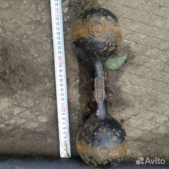 Гантели СССР 1,3,4,5,6,8,10 кг