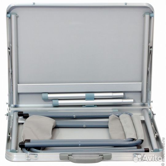 Набор стол складной с 2 стульями