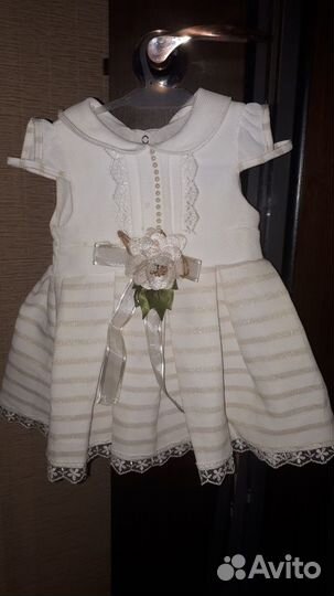 Платье на девочку 80см ростом