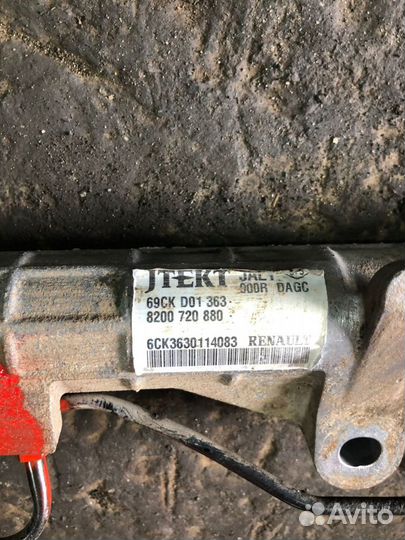 Renault Logan Рулевая рейка с г/у руля