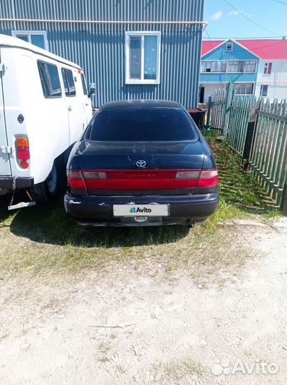 Toyota Corona 1.8 AT, 1994, битый, 364 837 км