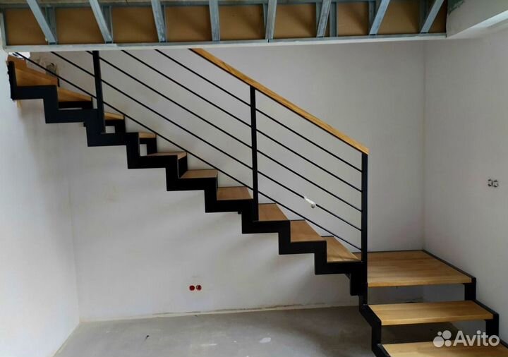 Лестницы на металлокаркасе под ключ