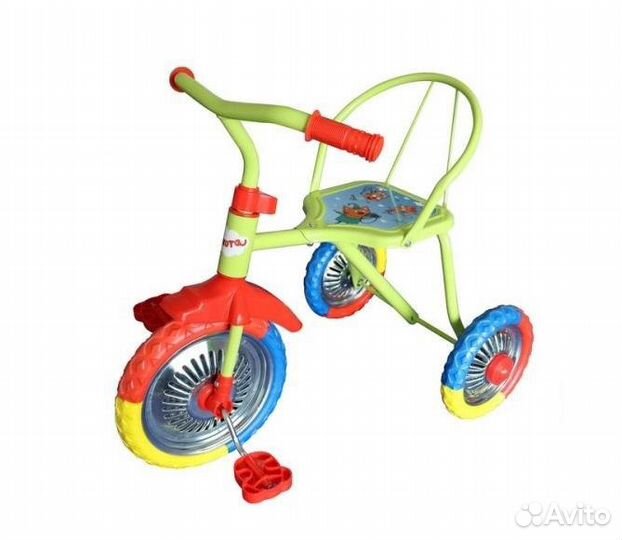 Велосипед салатовый