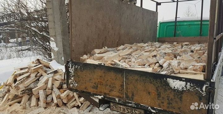 Дрова колотые