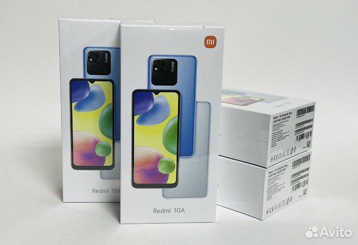 Xiaomi redmi 10A 2/32 gb silver новый