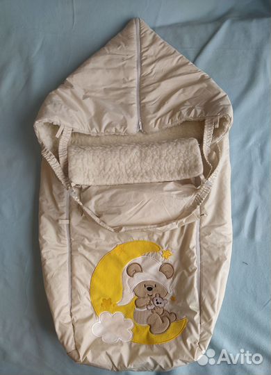 Конверт в коляску, б/у