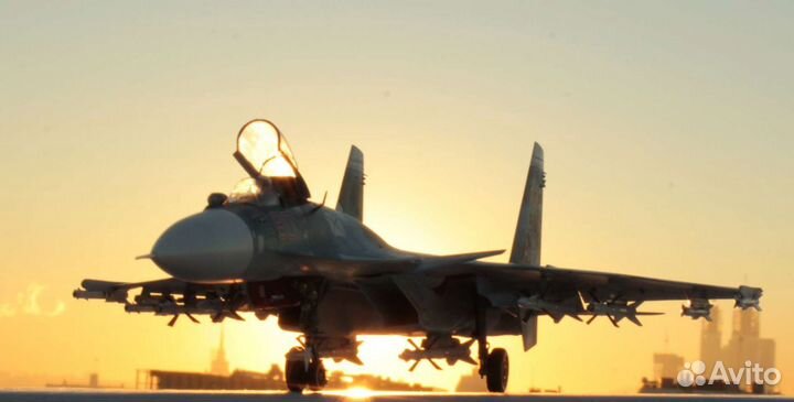 Модель самолёта Су-33