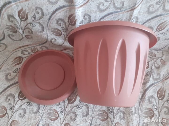 Новый большой горшок для цветов 10,4 л