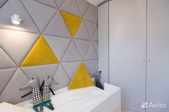 Мягкие стеновые панели велюр/панно на стену