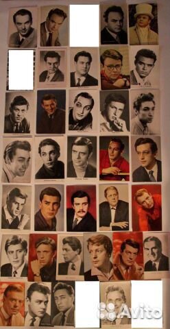 Актеры советского кино (71 шт), 60-77 г. г