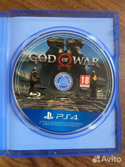 Игра God of War для PS4