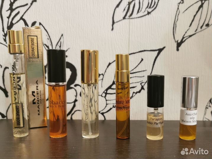 Отливанты парфюмерии