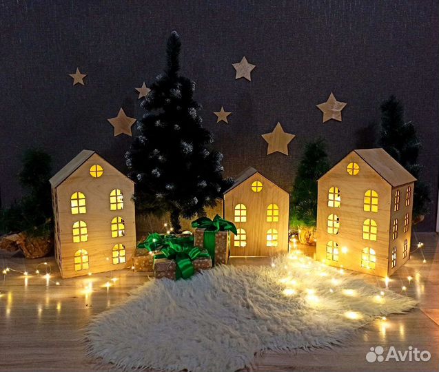 Домики для декора