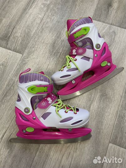 Коньки детские раздвижные 30-33