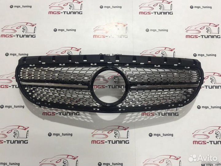 Решетка Mercedes B-Class w246 Diamond Black