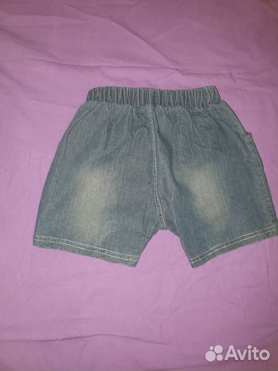 Футболка с капюшоном, шорты