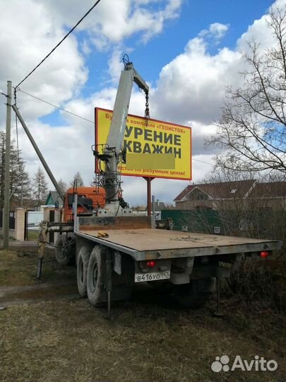 Услуги манипулятора камаз вездеход 43118