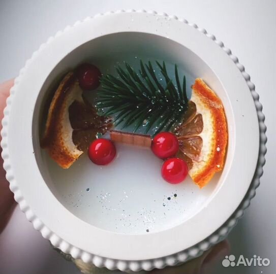 Новогодняя шкатулка карусель