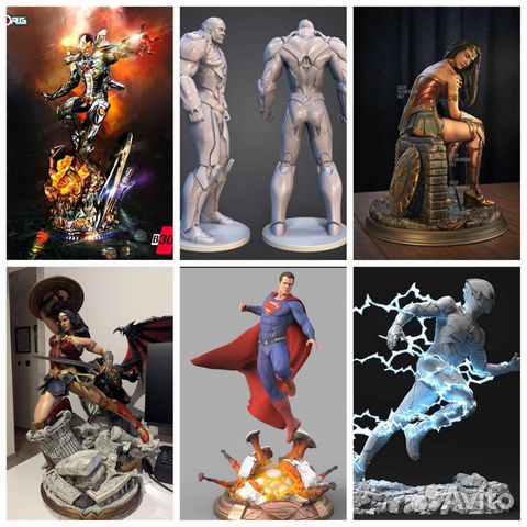Много Фигурок из Dc комиксов