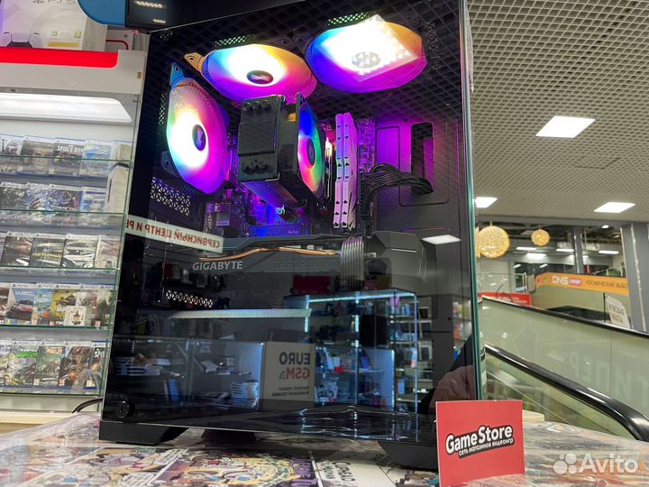 Игровой пк Ryzen 5 5600 / 2060 Super / 16 GB