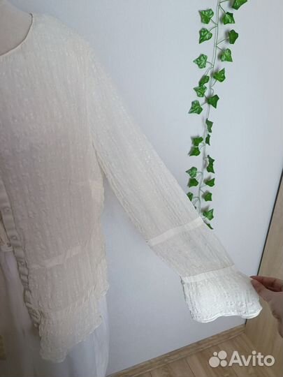 Винтаж ретро блуза накидка на панталоны