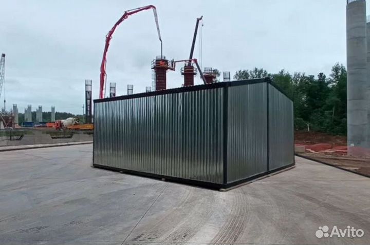 Аренда бытовки двухсекционной