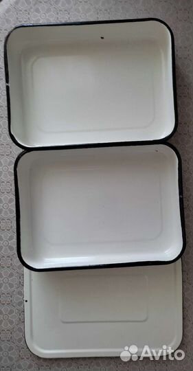 Эмалированные лотки