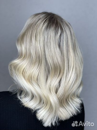 Окрашивание волос у колориста-парикмахера