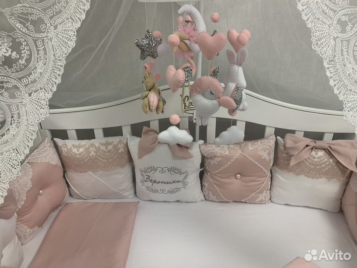 Бортики в кроватку