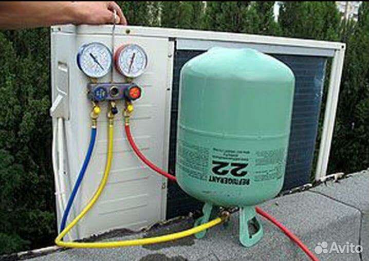 Заправка сплит систем Чистка сплит систем