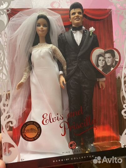Barbie Elvis and Priscilla Элвис и Присцилла