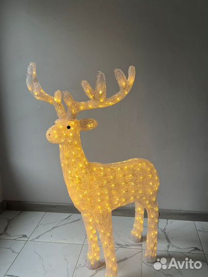 Олень световой бу