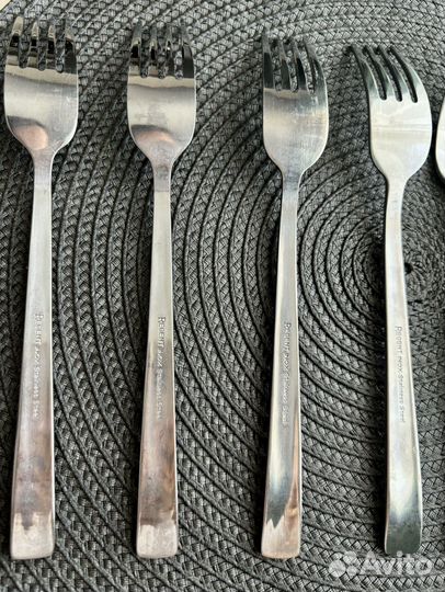 Набор столовых приборов Regent inox вилки ножи