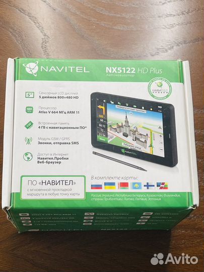 Навигатор Navitel nx5122hd Plus